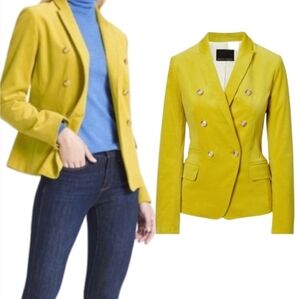 BR Double Breasted Corduroy Blazer